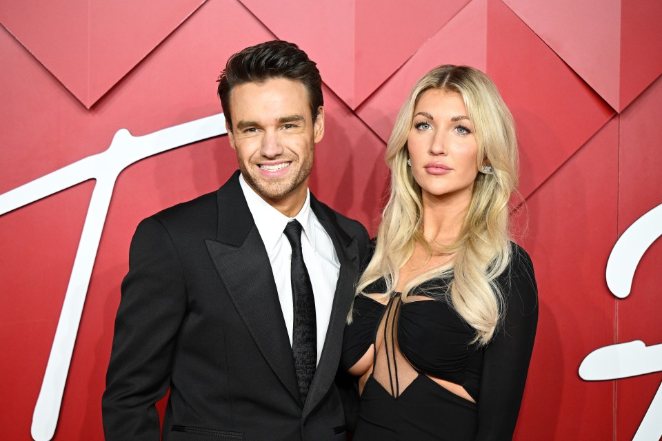 Liam Payne and his partner at an event.