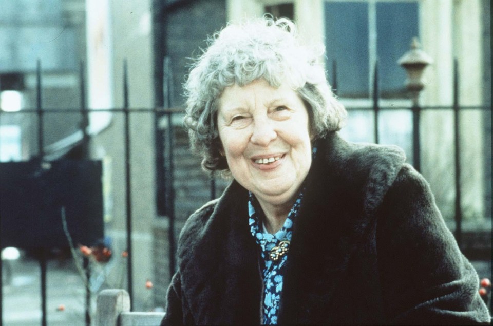 Photo of Anna Wing, actress known for her role as Lou Beale in *EastEnders*.