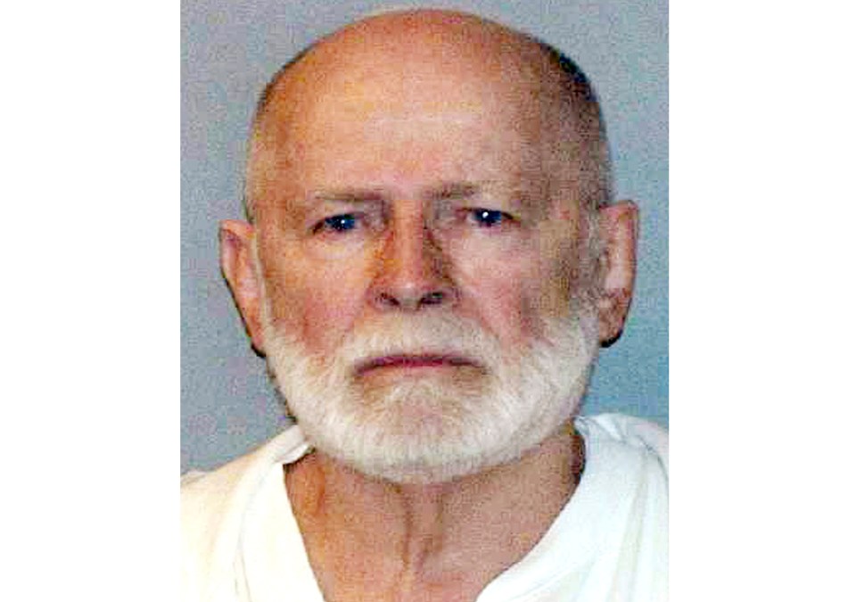 Mugshot of James "Whitey" Bulger.