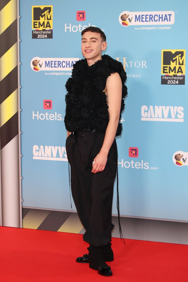 Olly Alexander at the 2024 MTV Europe Music Awards.