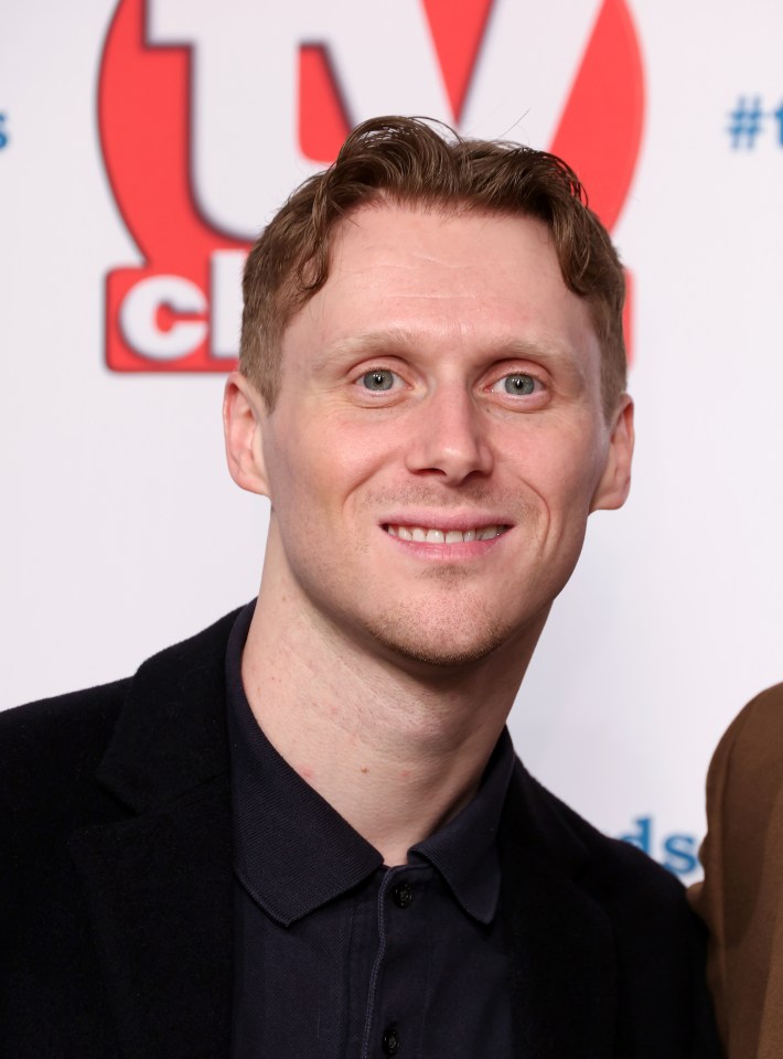 Jamie Borthwick at the TV Choice Awards.