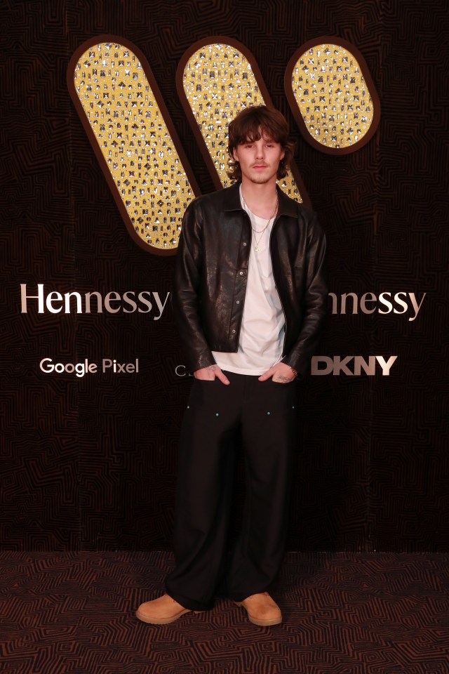 Cruz Beckham at the Warner Music Group and Hennessy 2025 BRIT Awards after-party.