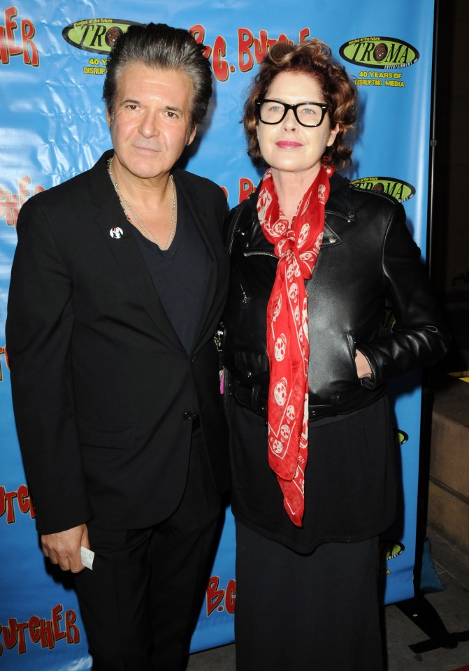 Clem Burke and Ellen Burke at a film premiere.