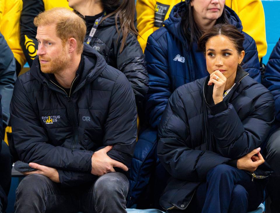 Prince Harry and Meghan Markle at the Invictus Games.