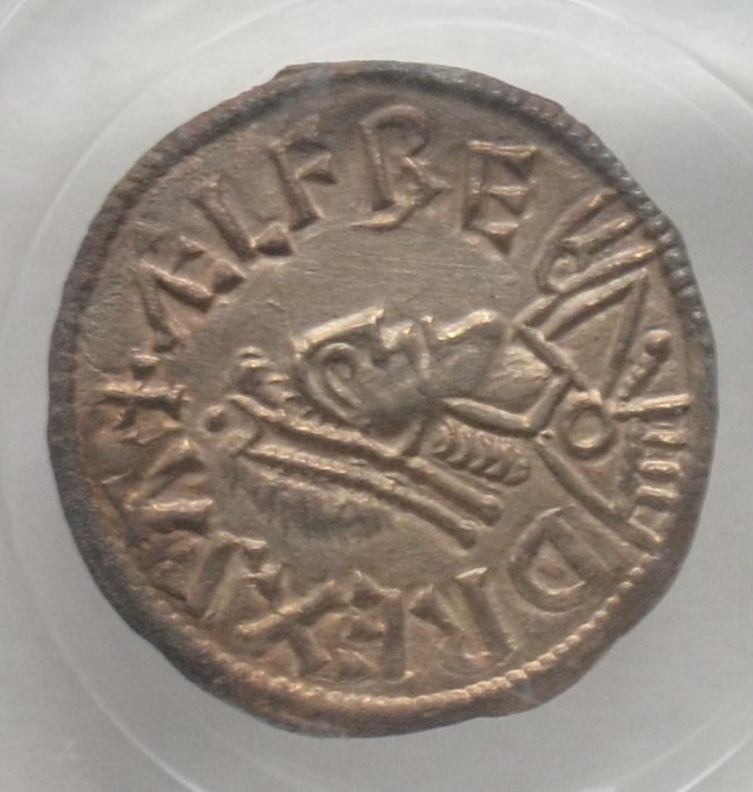 Ninth-century Viking coin.