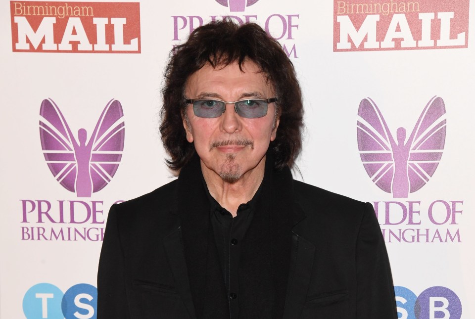 Tony Iommi at the Pride of Birmingham Awards.