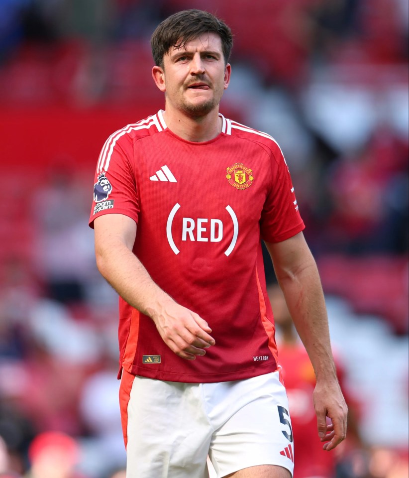 Harry Maguire of Manchester United.
