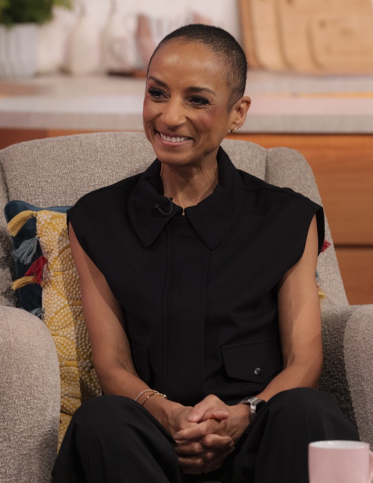 Adele Roberts on the Lorraine TV show.