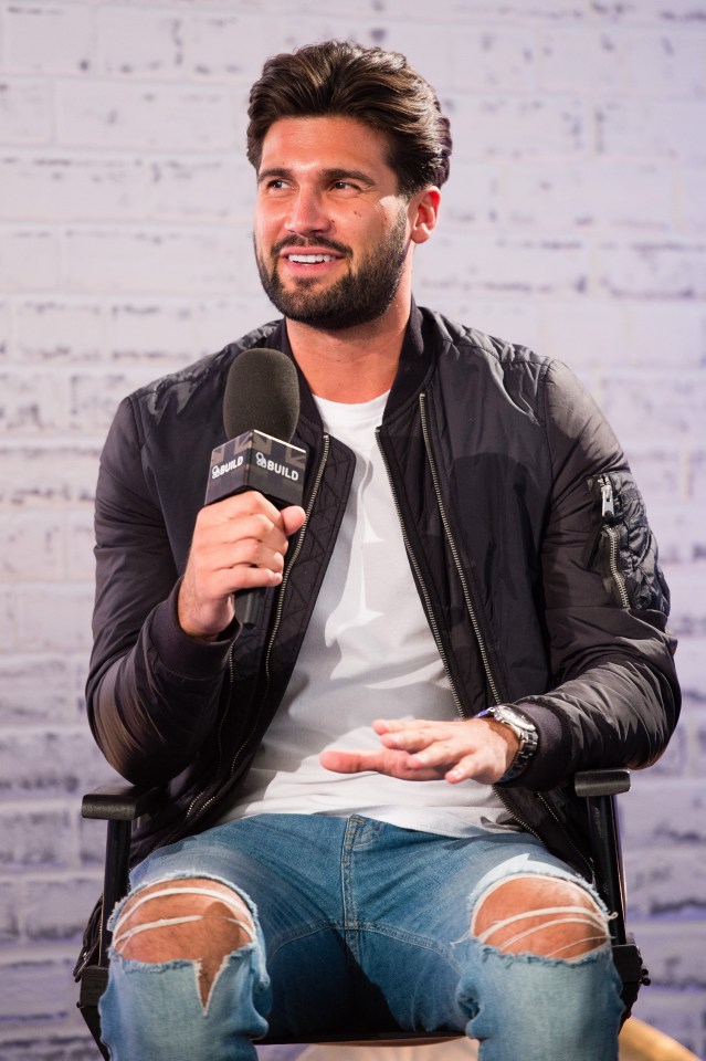Dan Edgar of "The Only Way Is Essex" at an AOL BUILD Speaker Series photo call.