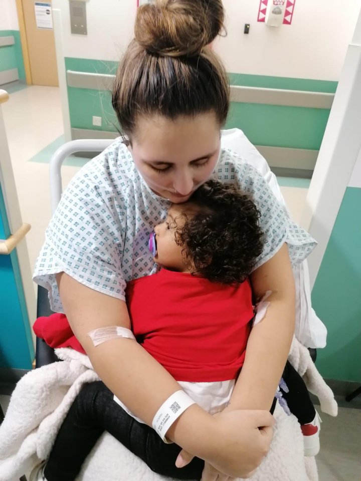 Sofia Alessia, 27, with her daughter Alya-Valentina, 4, before weightloss surgery. A woman who forked out £10k on weight loss surgery was left throwing up lumps of flesh but says ''it was all worth it for the glow up''. Sofia Alessia, 27, piled on the pounds after and during her first pregnancy and went from size 10 to a size 16. After tipping the scales at 16 stone, she tried the gym after and running but struggled due to ''emotional eating'' and decided surgery was her best bet. While researching online, Sofia decided against going to Turkey for cheap surgery, after hearing ''horror stories''.