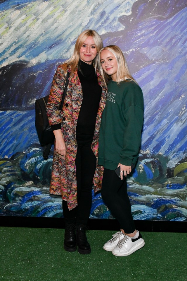 Sammy Winward and Mia Winward-Dunn at an event.