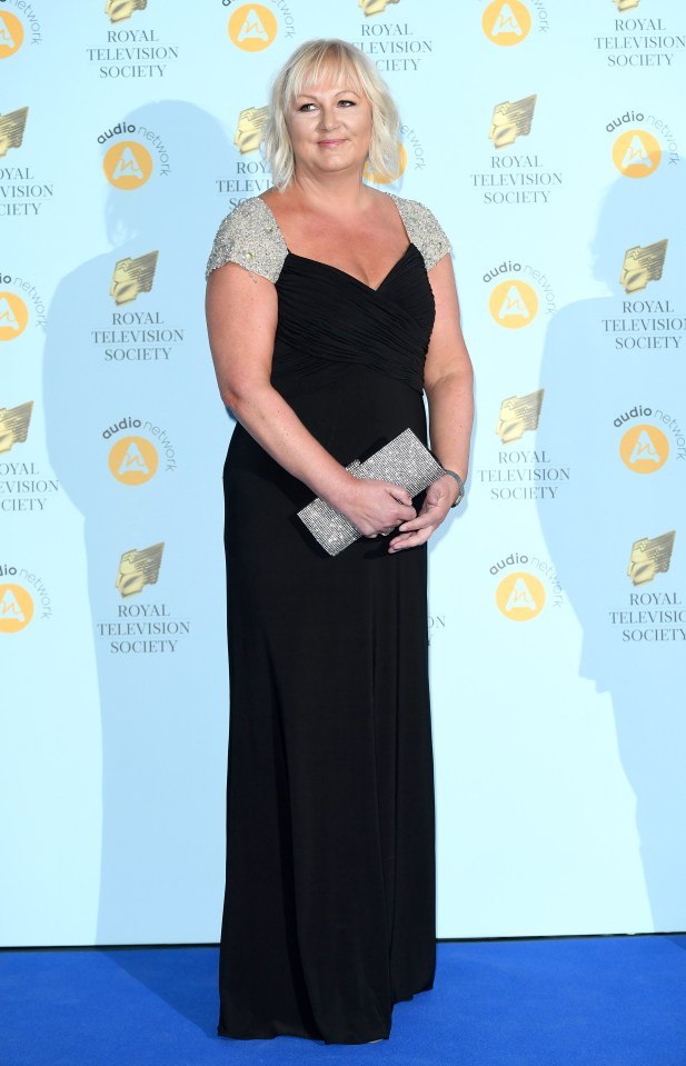 Sue Cleaver at the RTS Programme Awards.